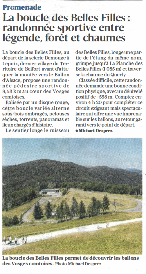 boucle des Belles Filles